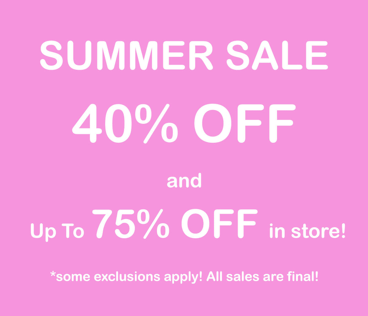 Sale