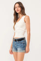 Padma Scallop Edge Top