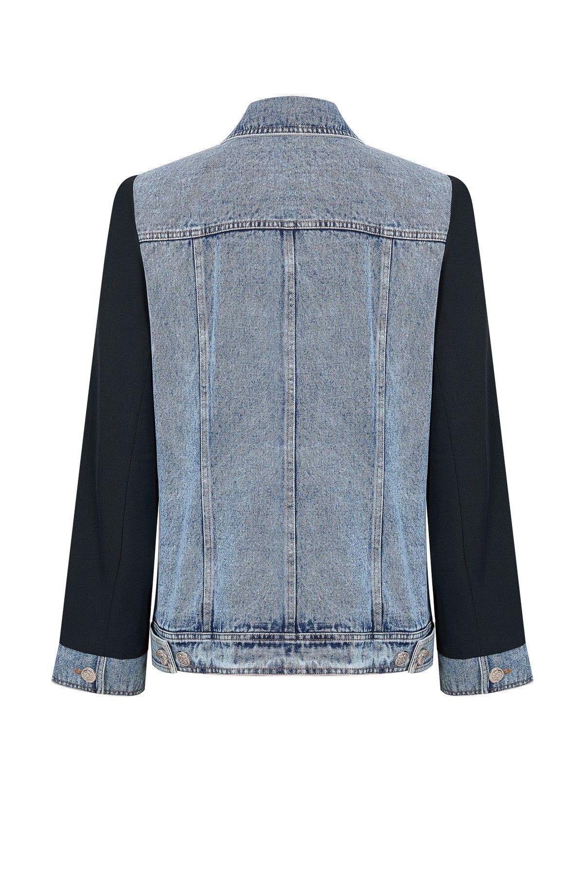 Denim Contrast Blazer