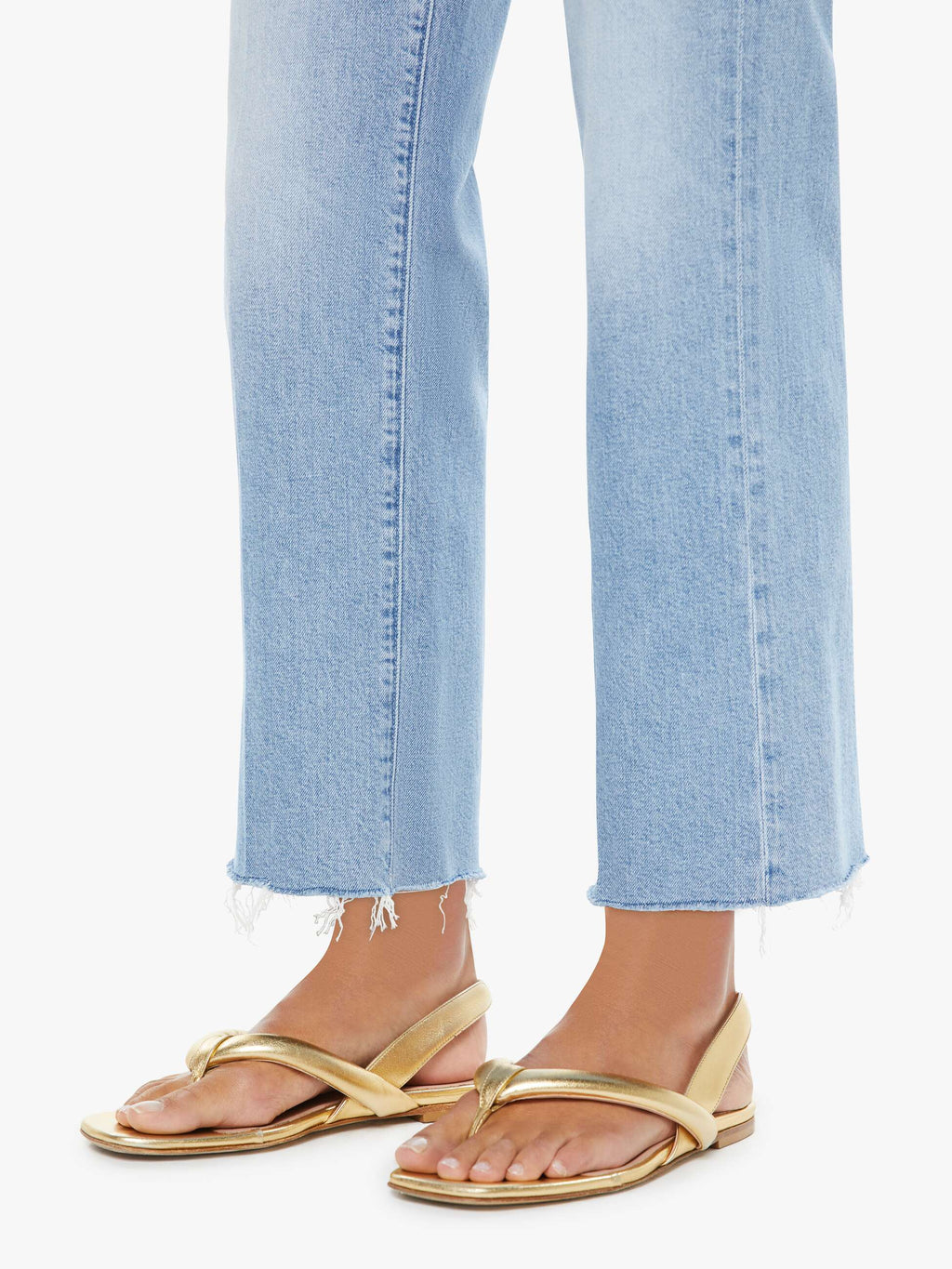 The Mid Rise Rambler Zip Ankle Fray