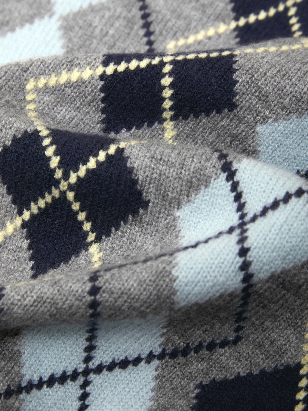 Serena Intarsia Argyle Cardigan
