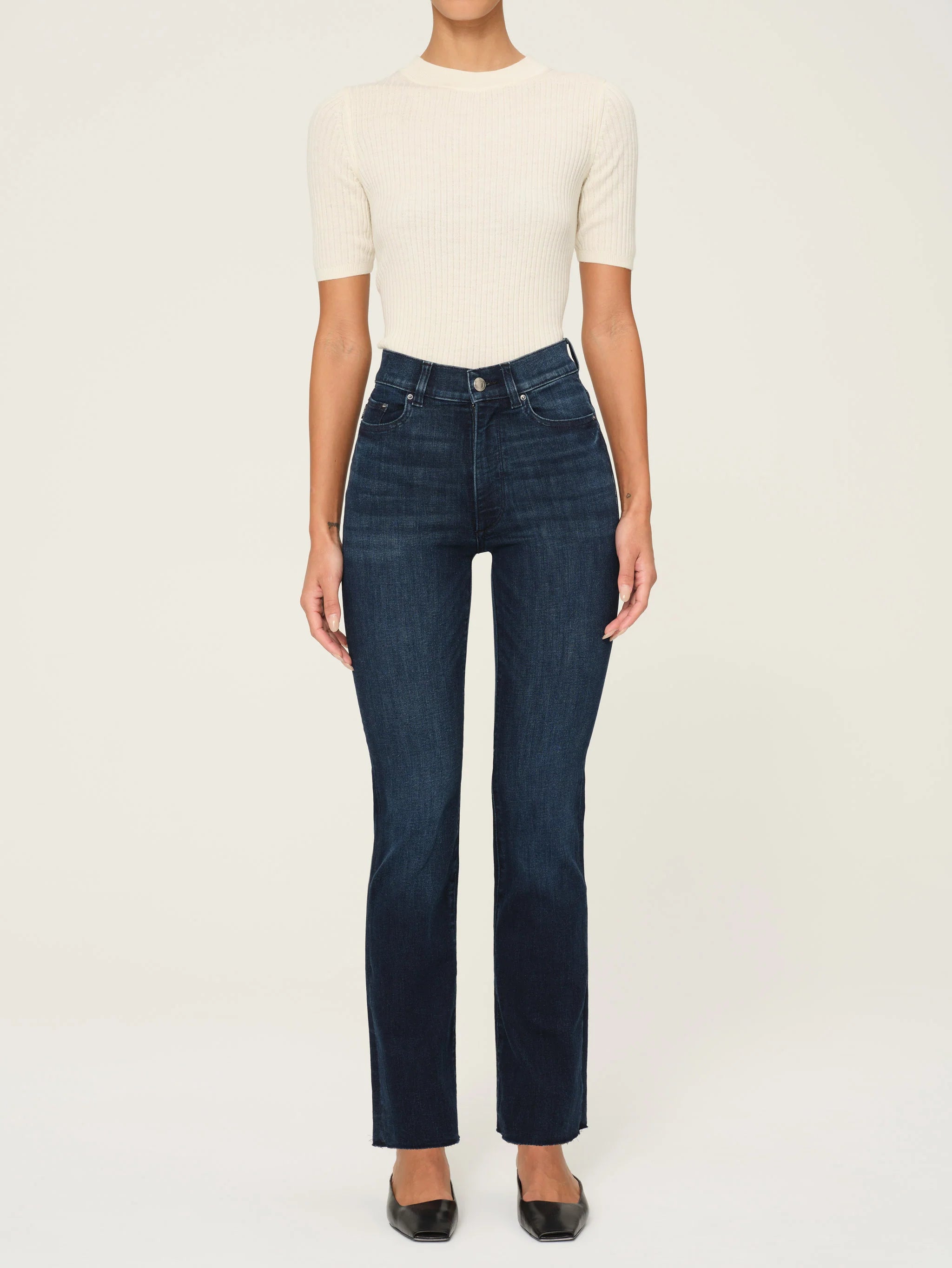 Halle Straight High Rise Instasculpt Jeans