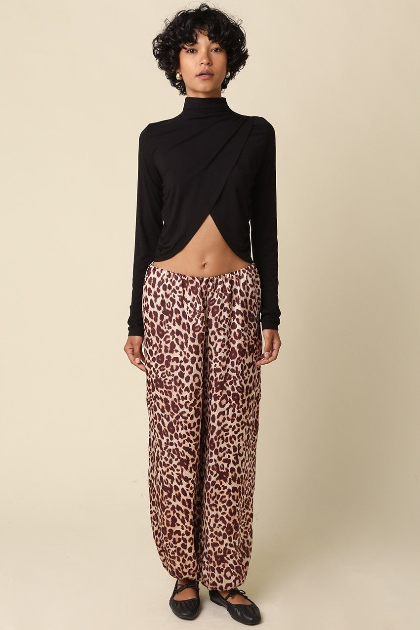 Juno Cutout Turtleneck Top