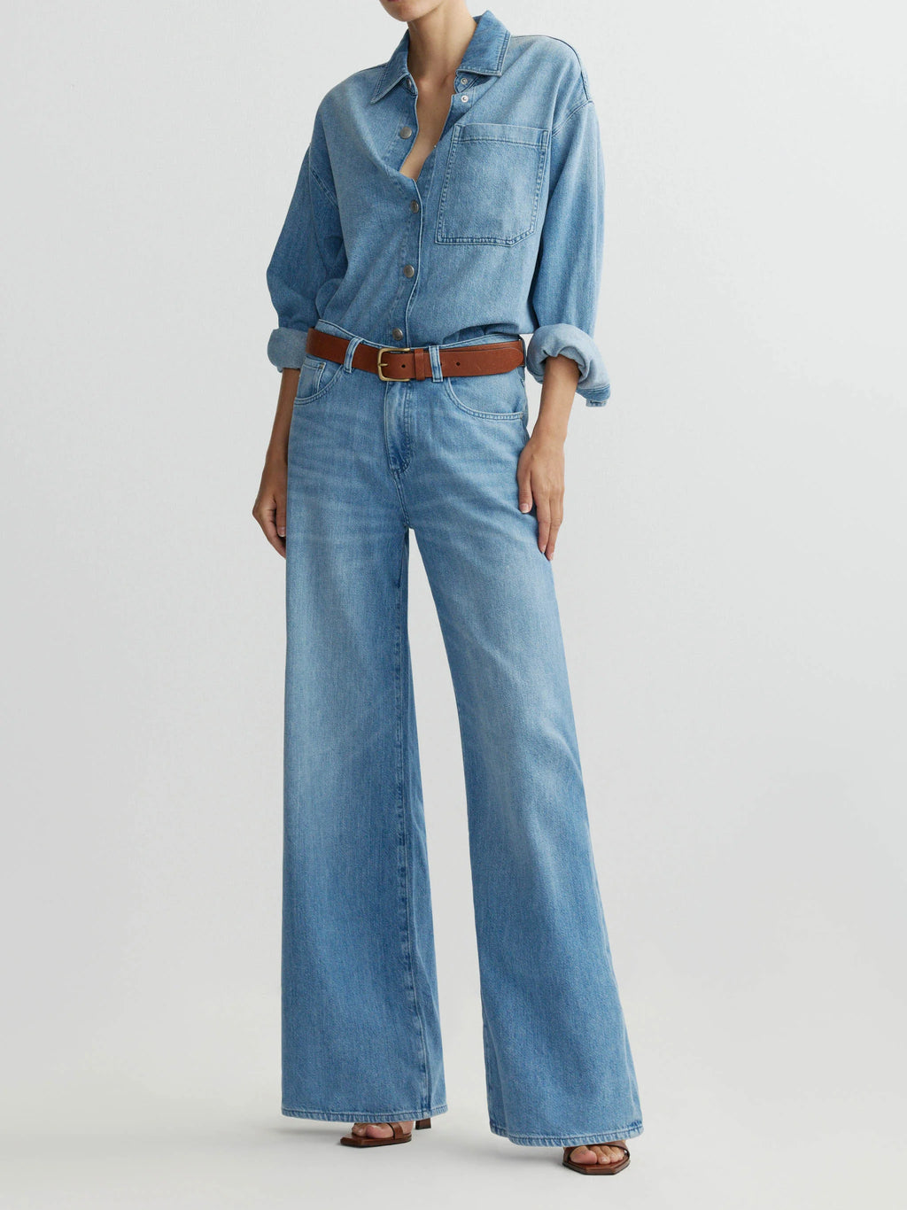 Alex Baggy Wide Leg Low Rise Jeans