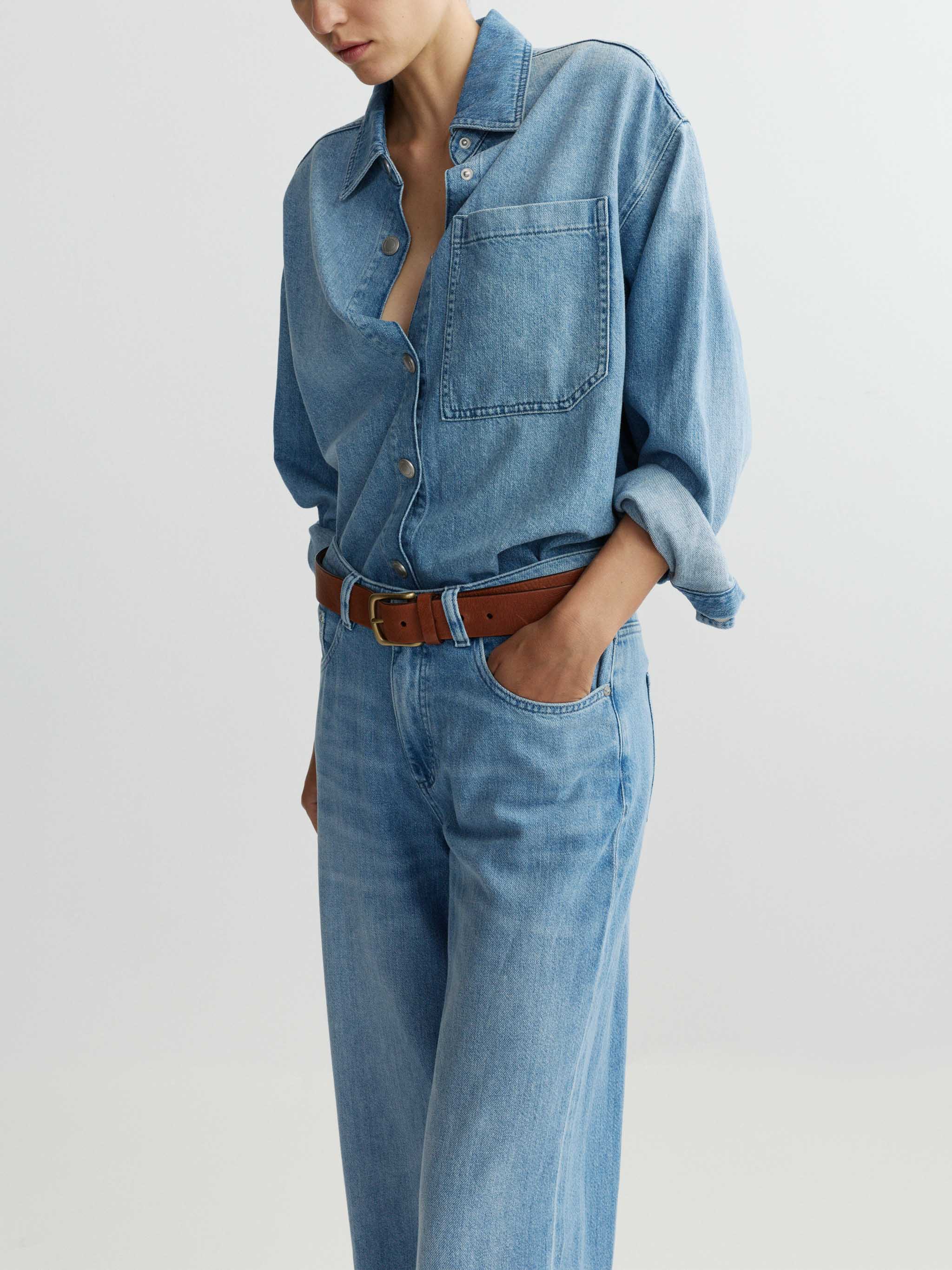 Alex Baggy Wide Leg Low Rise Jeans