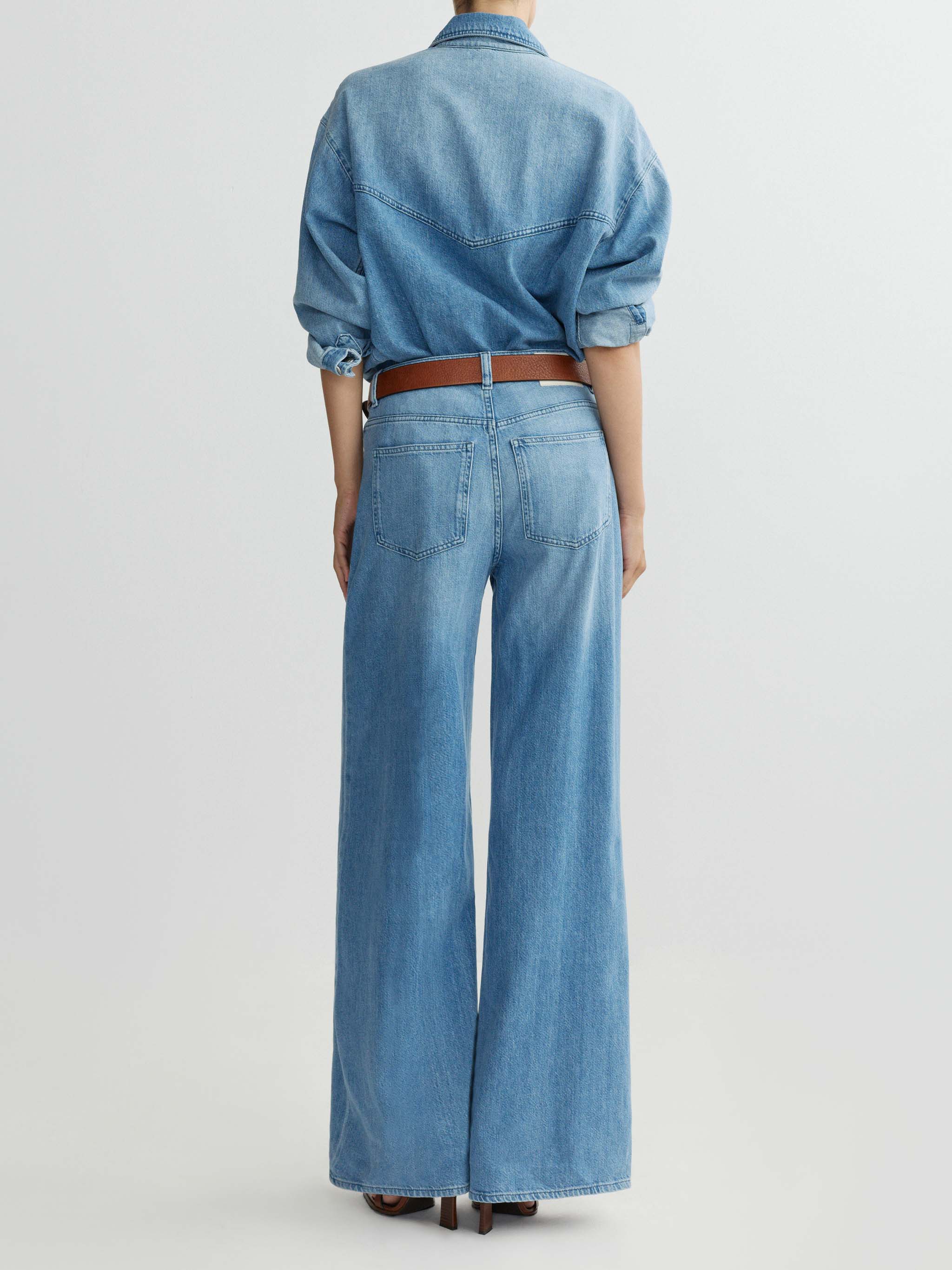 Alex Baggy Wide Leg Low Rise Jeans