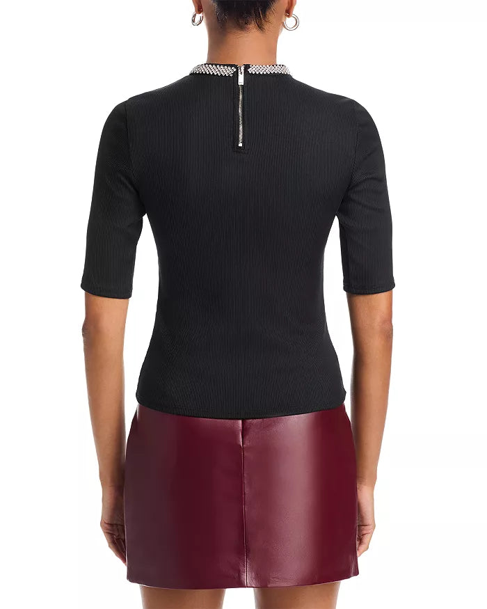 Annette Crystal Embellished Top