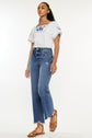 Jagger High Rise Slim Wide Leg Jean