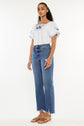 Jagger High Rise Slim Wide Leg Jean