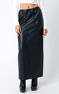 Marjorie Vegan Leather Maxi Skirt