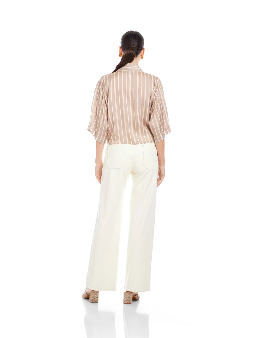 Bernice Tie-Front Blouse - Clothes Horse