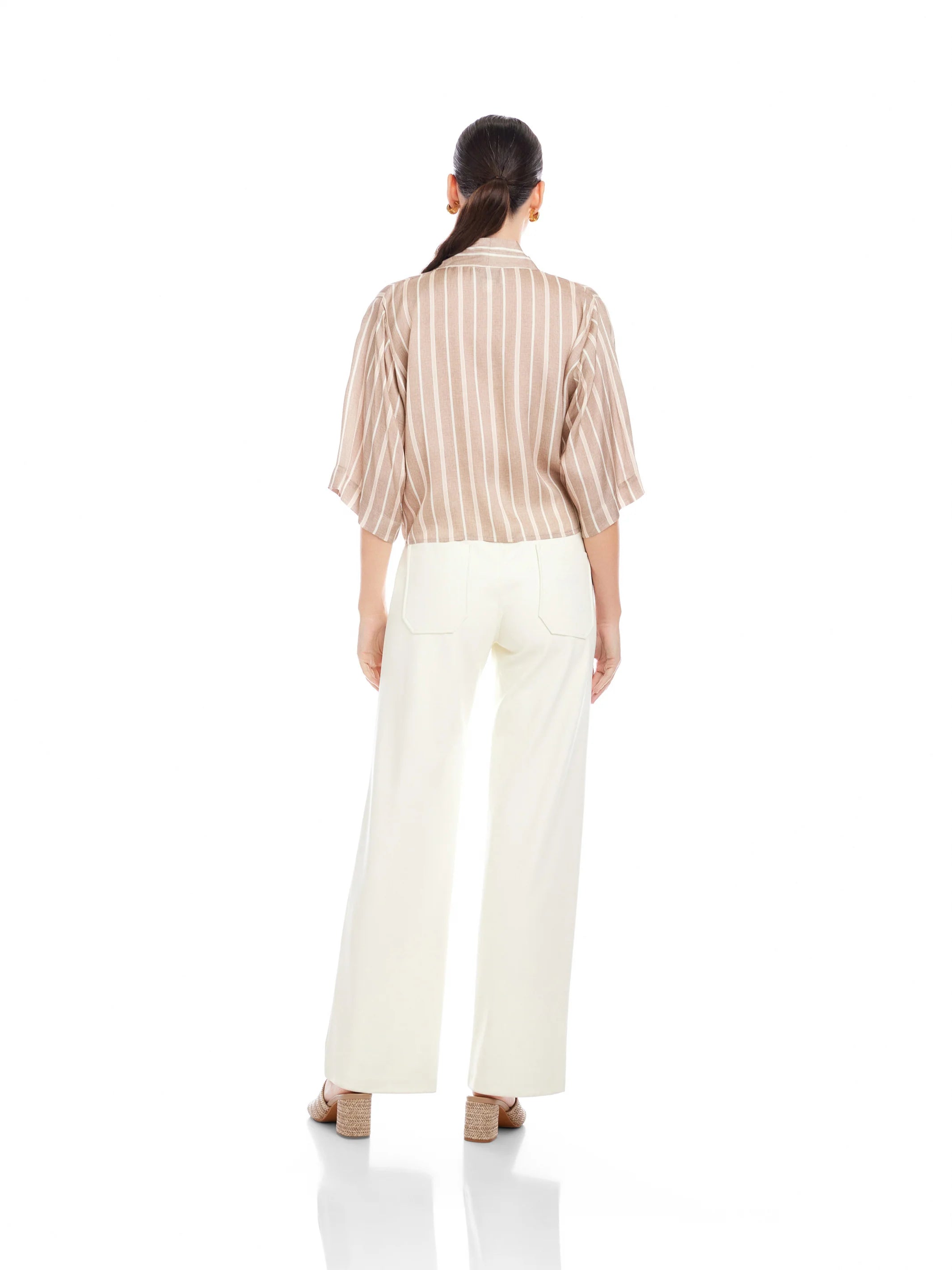 Bernice Tie-Front Blouse - Clothes Horse