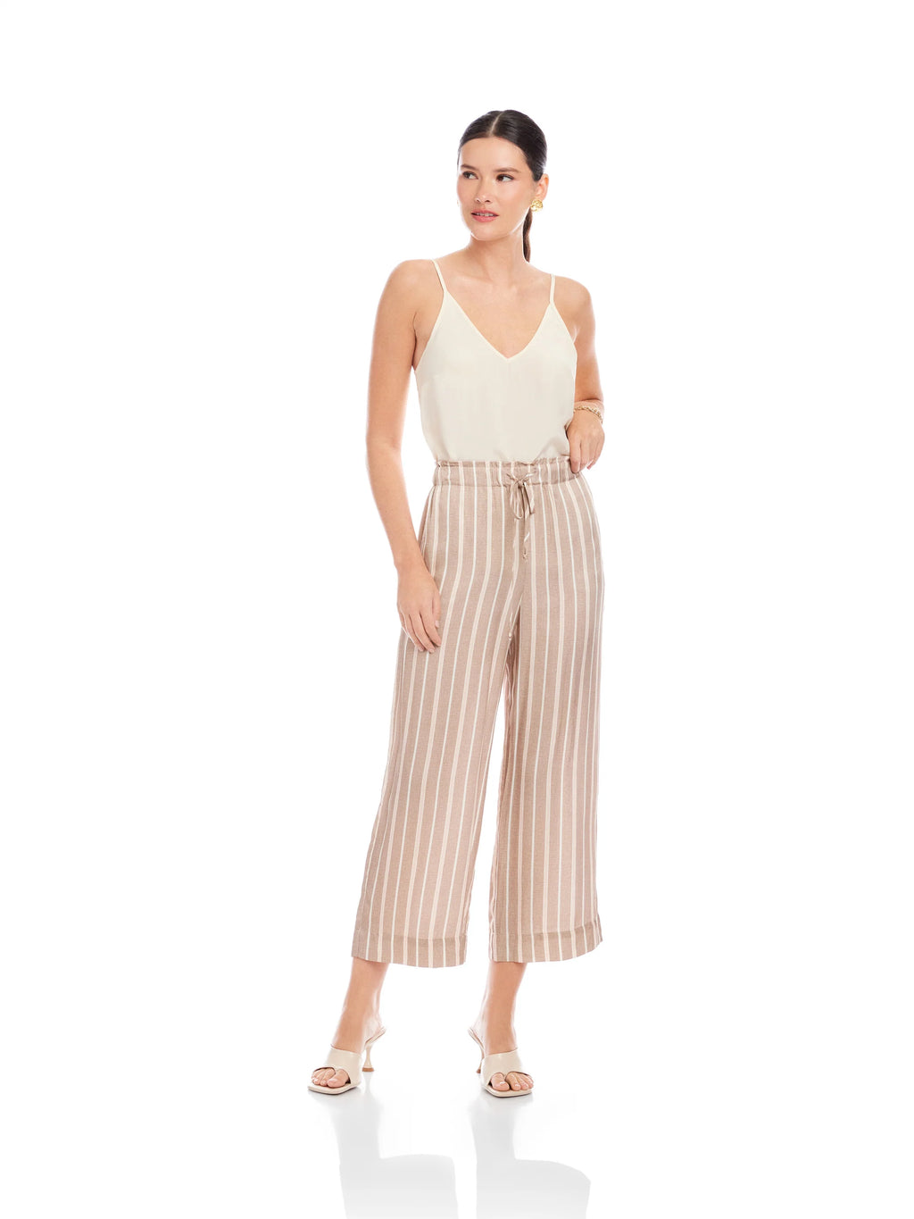 Tasha Cropped Drawstring Pants - Clothes Horse