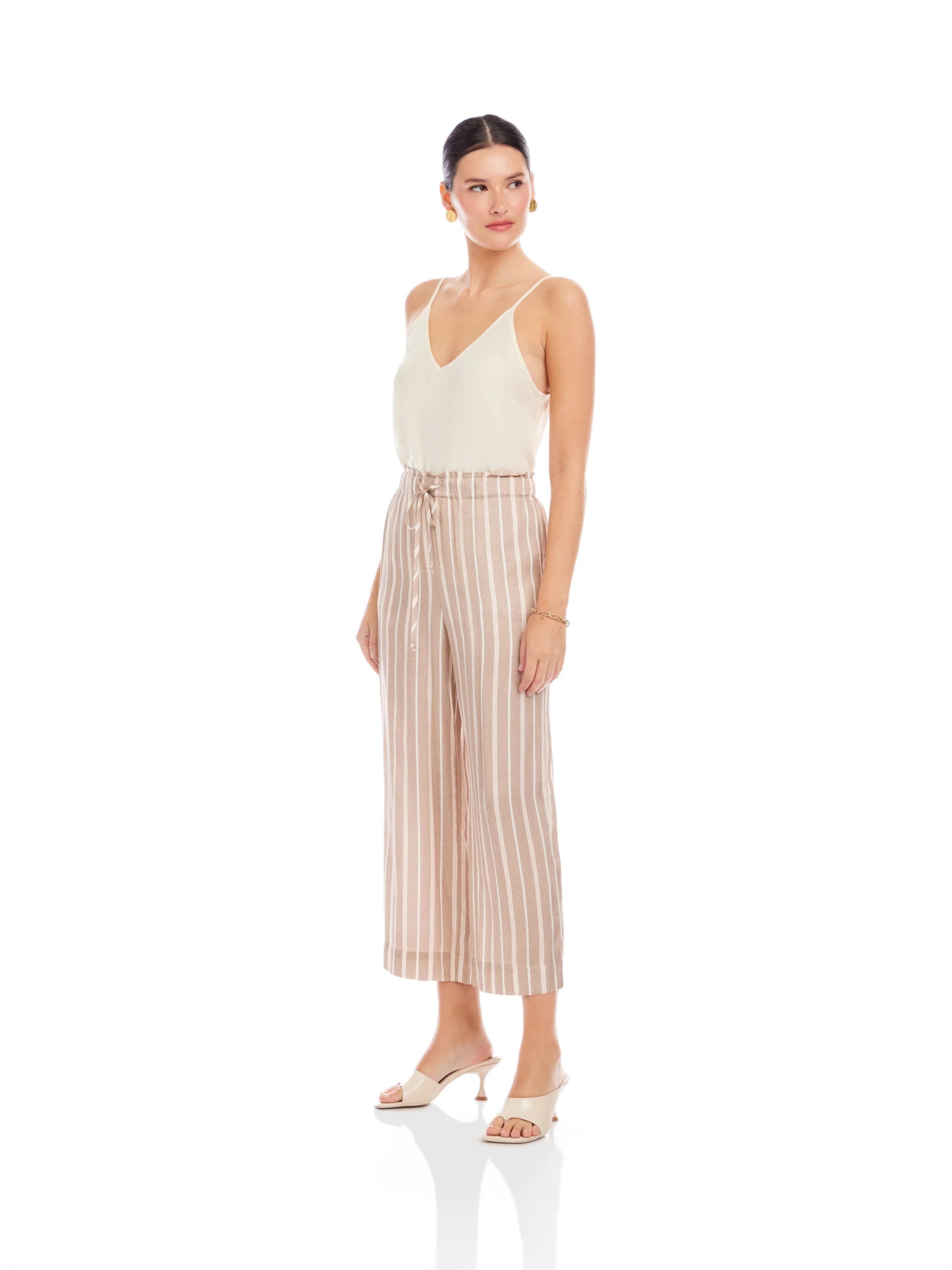 Tasha Cropped Drawstring Pants - Clothes Horse