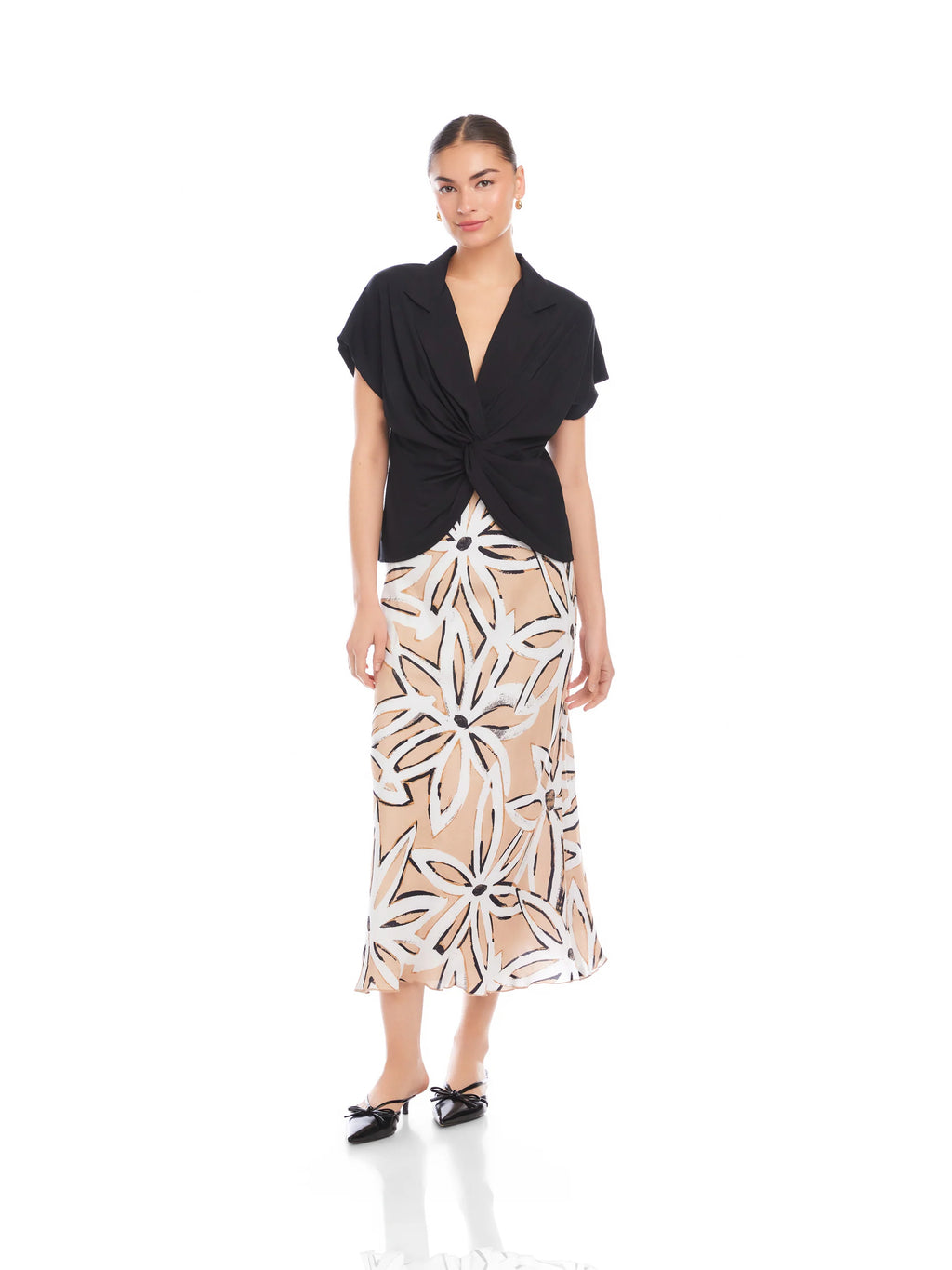 Lilian Twist-Front Top - Clothes Horse
