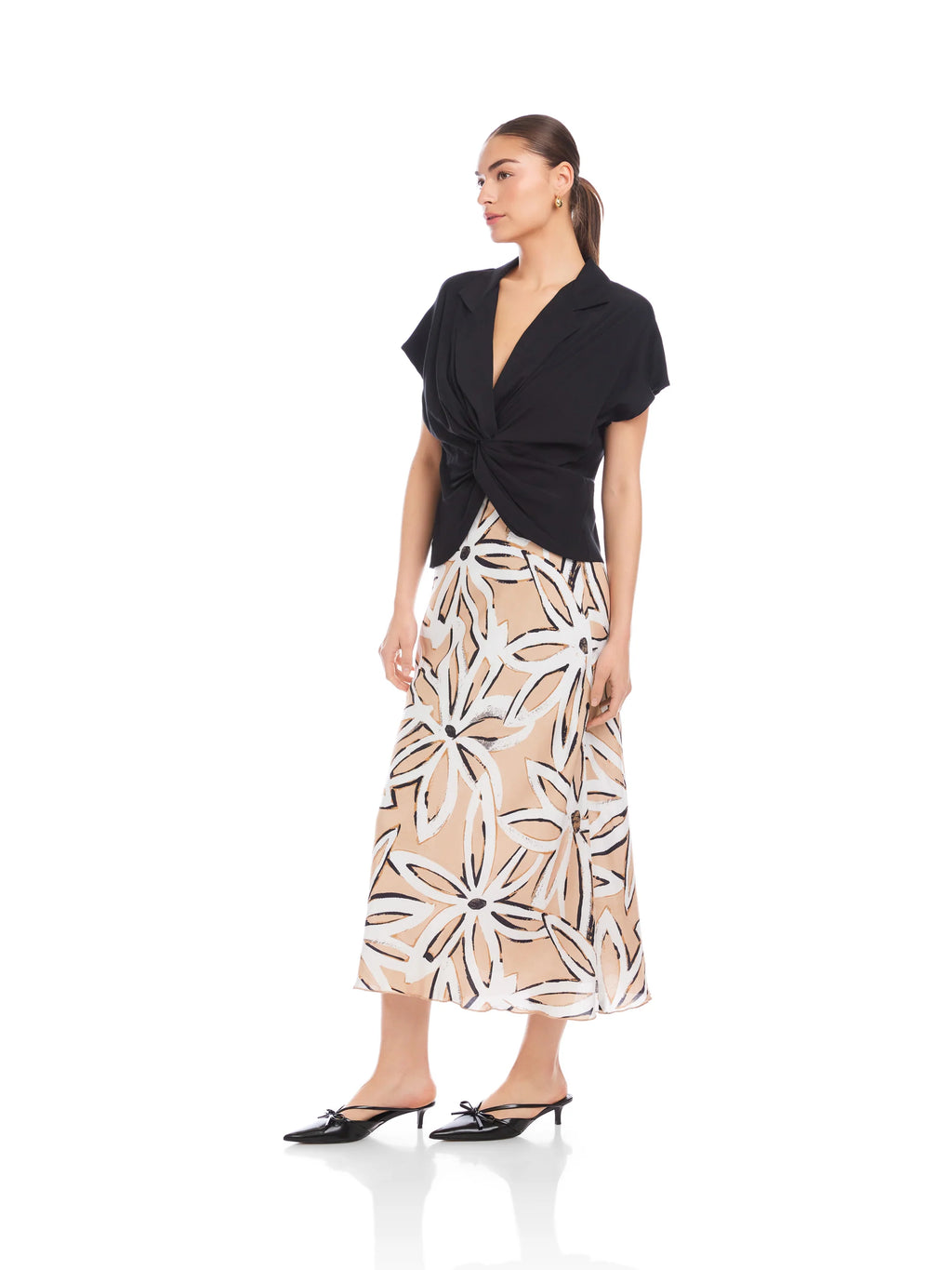 Lilian Twist-Front Top - Clothes Horse