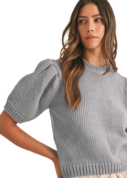 Georgia Puff Sleeve Sweater