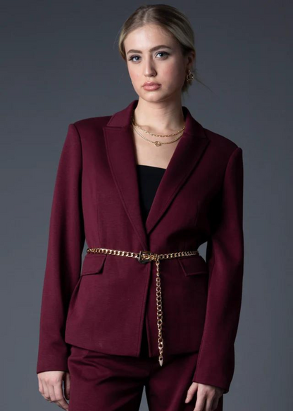 Taylor Belted Blazer