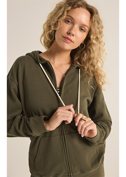 Academy Zip Up Hoodie