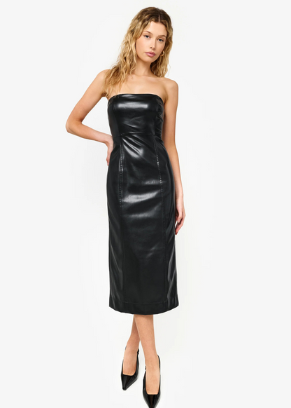 Thierry Vegan Leather Dress