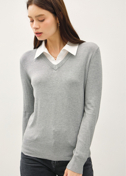 Kelly Collared Sweater