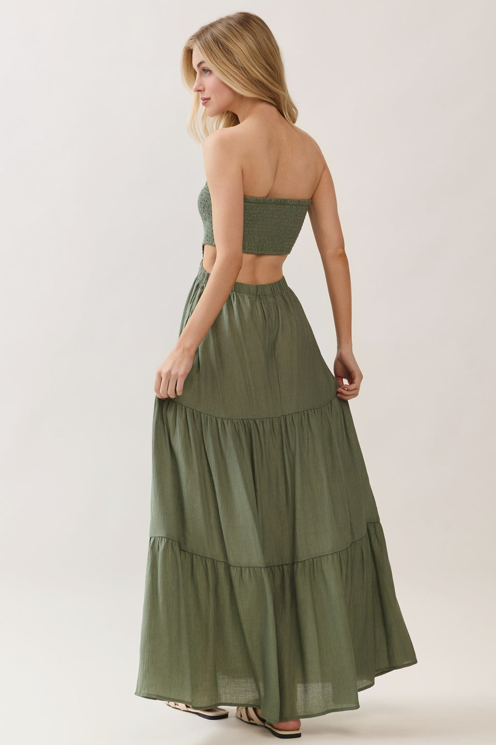 Smocked Tube Dress