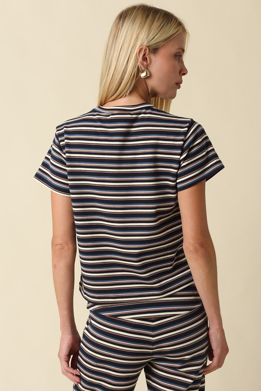 Riley Multi Stripe Tee