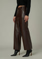 The Mia Wide Leg Vegan Leather