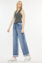 High Rise Cuffed Jean