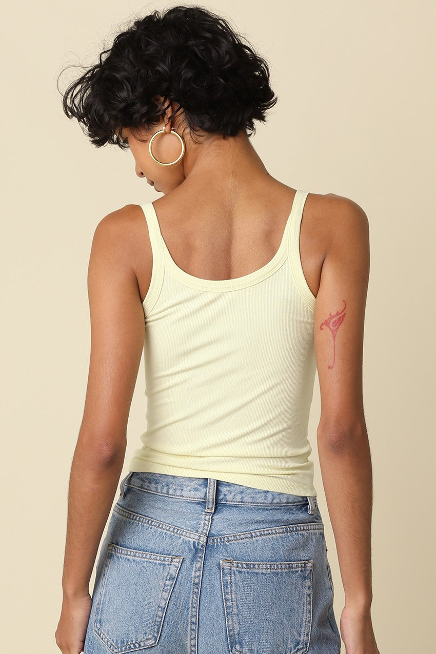 Amy Ribbed Tank Top