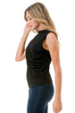 Hendrix High Neck Drape Top