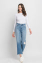 Brooklyn Slim Wide High Rise Jean