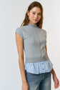 Lily Mock Neck Sweater