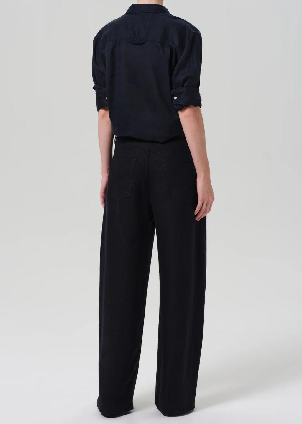 Brynn Drawstring Linen Trouser