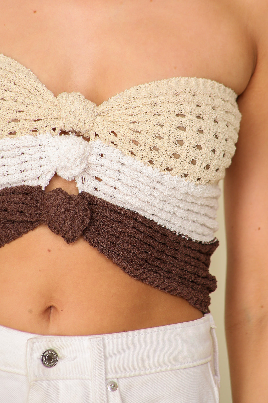 Maia Stripe Tube Top