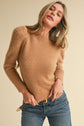 Fara Fuzzy Puff Shoulder Sweater