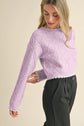 Vivienne Scallop Edge Sweater