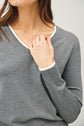 Penny Varsity V-Neck Sweater