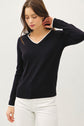 Penny Varsity V-Neck Sweater