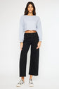 Banks Cropped Wide Leg Jean