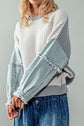 Darla Denim Sleeve Sweater