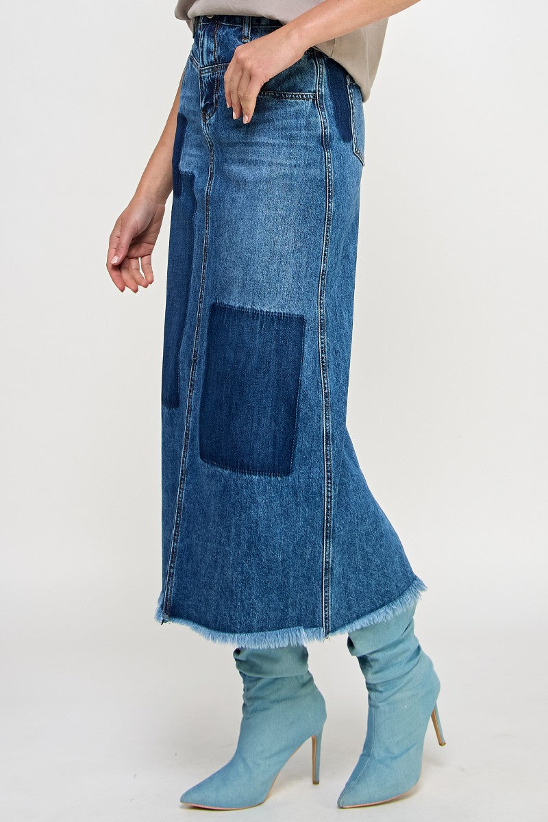 Bridgette Patchwork Denim