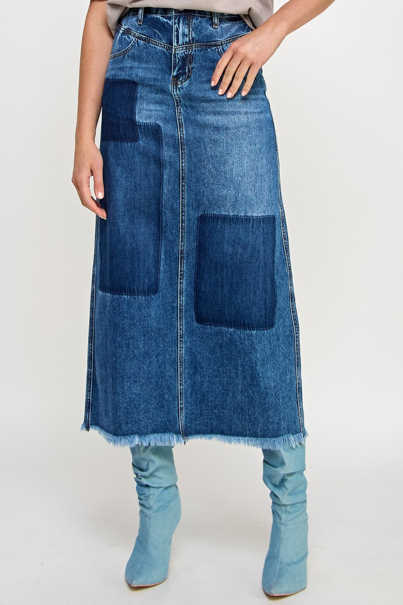 Bridgette Patchwork Denim