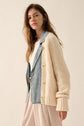 Jessie Denim Mix Cardigan