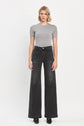 High Rise Wide Trouser Jean