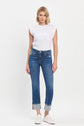 Merritt High Rise Cuff Jean