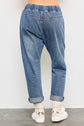 Denim Tie Front Jogger