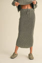 Lucy Knitted Midi Skirt