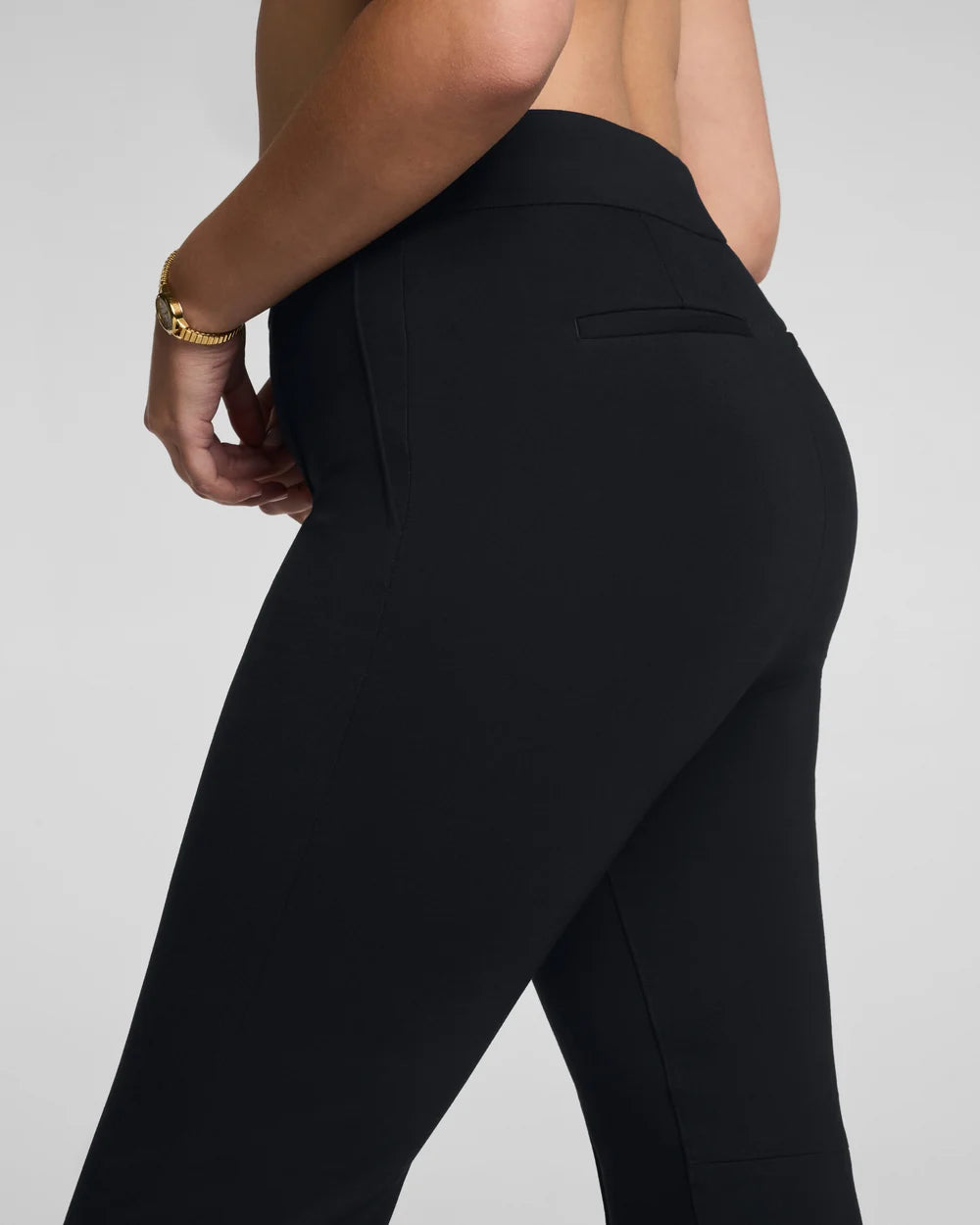 Perfectfit Ponte Kick Flare Pant With Pintuck
