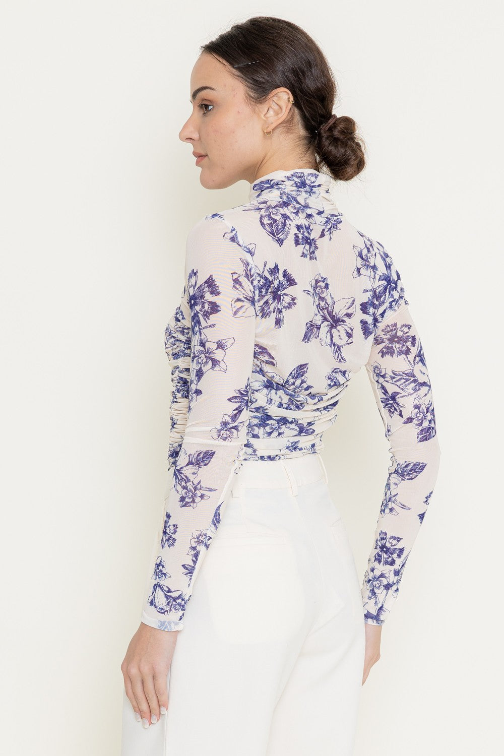 Floral Mesh Bodysuit